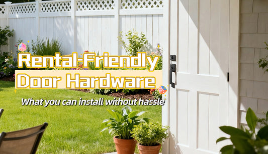 Rental-Friendly Door Hardware: What You Can Install Without Hassle