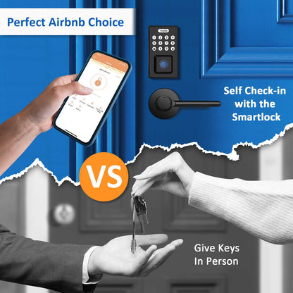 Smart lock system ideal for hosts, rentals, and short-term property access