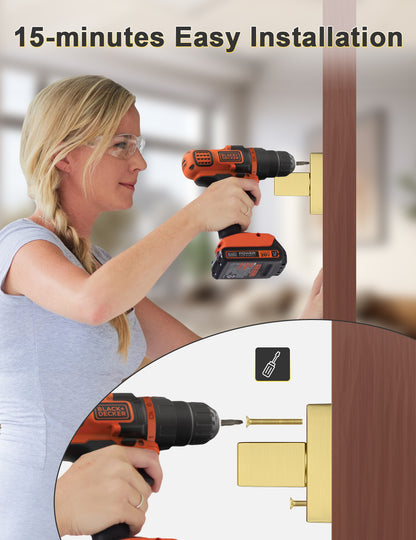 Reversible dummy door lever compatible with both left and right-handed doors