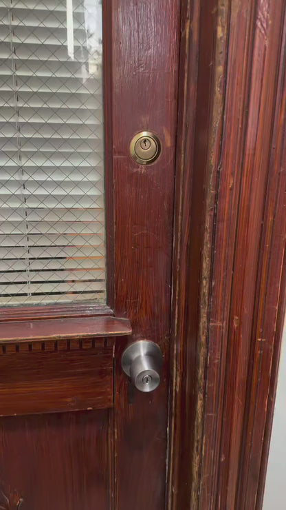 Tinewa Square Fingerprint Smart Door Lock with Handle, Keypad Deadbolt, Oil Rubbed Bronze