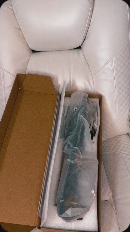 Tinewa Full Escutcheon Smart Door Lock with Lever, Keypad Deadbolt for Front Door, Black